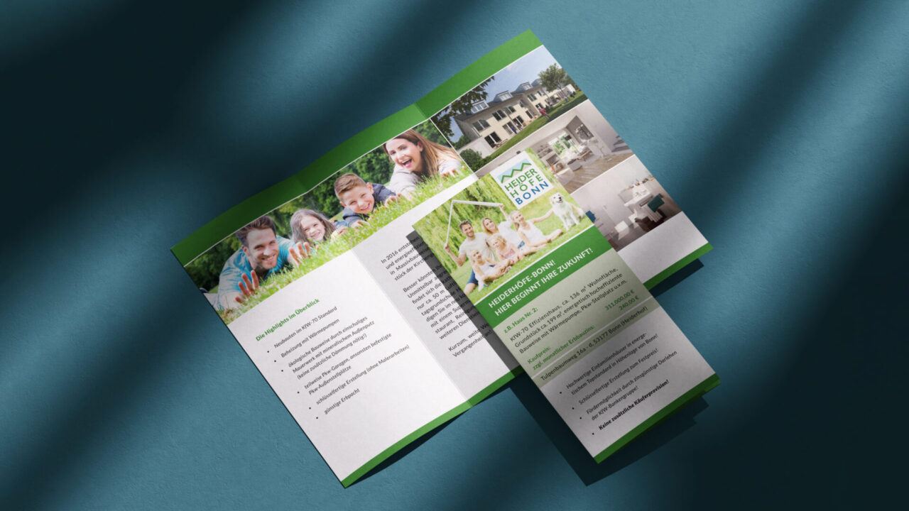 Heiderhöfe Bonn – Info-Flyer